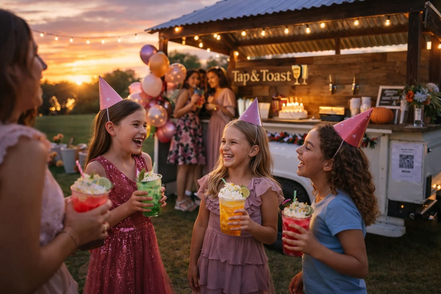 Dirty Soda Bar Birthday Party Experience