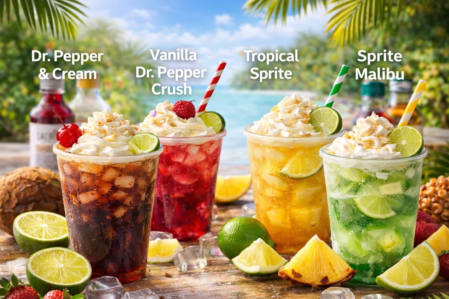 Dirty Soda Drink Options