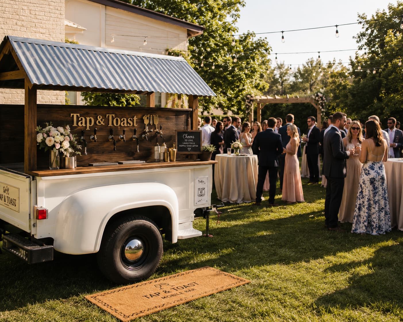 Tap & Toast Mobile Bar Trailer