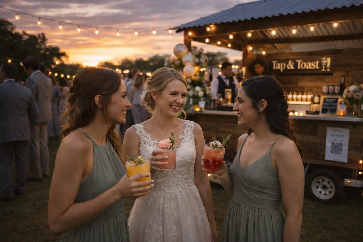 Tap & Toast Wedding Mobile Bar Experience
